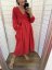 Breastfeeding "Boho Breeze" dress -Red