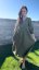 "Boho Breeze" dress - army green