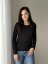 Nursing t-shirt - black