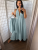 The Aria Muslin Dress - MUM and DAUGHTER - powdery mint