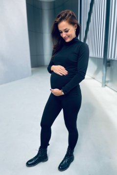 Thermal leggings – black