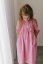 Nursing dress "Tartana" - MOTHER AND DAUGHTER - pink - Size: XL/2XL