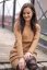 Straight sweater dress - Caramel