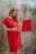 MATCHY Linen  MIDI dress -  different colors