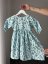"Boho Breeze" dress MUM AND DAUGHTER - mint leaves - Size: XS/S