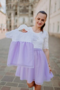 Girls' evening dress Grace - lila