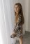 Dívčí šaty "Luna" basic - Leopard