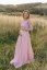 Long formal dress - Old pink