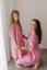 Nursing dress "Tartana" - MOTHER AND DAUGHTER - pink