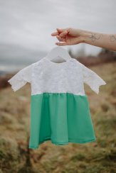 MATCHY Formal dress - Emerald White