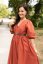 “Boho Cotton” Dress – Terracotta - Size: 3XL/4XL