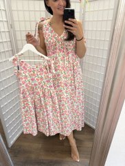 "Aura" dress MUM AND DAUGHTER - flowers