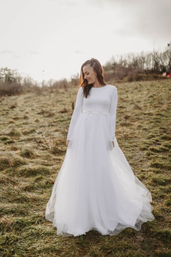 Maternity wedding dress – Tamie