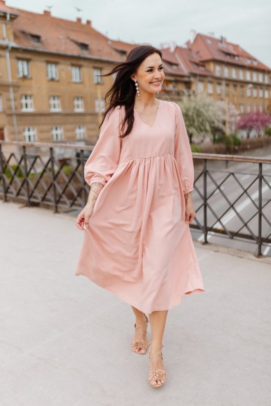 Linen dress "Boho Breeze"  -  different colors