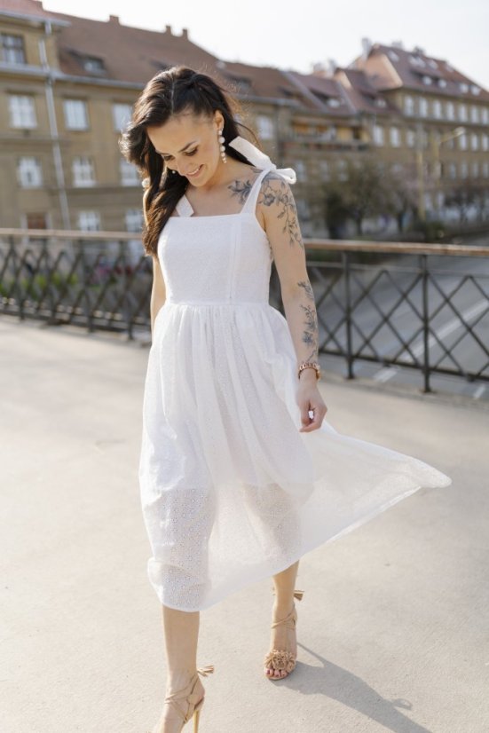 Madeira "Aurela romantic" dress MUM AND DAUGHTER - white - Size: 2XL