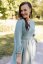 "Boho Breeze" dress - powder mint - Size: XL/2XL