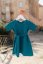 Girls' dress "Luna" basic - Petrol