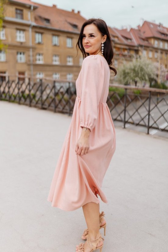 Linen dress "Boho Breeze"  -  different colors