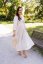 "Boho Breeze" dress - apricot - Size: M/L, Variant: For breastfeeding, Length of the sleeve: short, Length: Long, Belt: No belt, Pockets: without packets