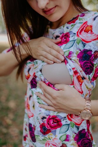 MATCHY Breastfeeding dress - romance - Size: M, Children's clothing size: 56-62