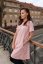 "Luna" Basic Dress - Old pink - Size: XL/2XL
