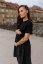 "Luna" Basic Dress – Black