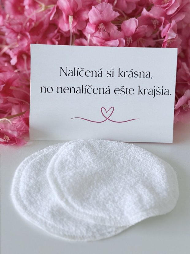 Cotton cosmetic pads - 2 pcs