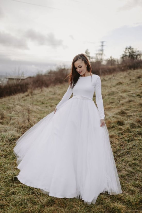 Maternity wedding dress – Tamie