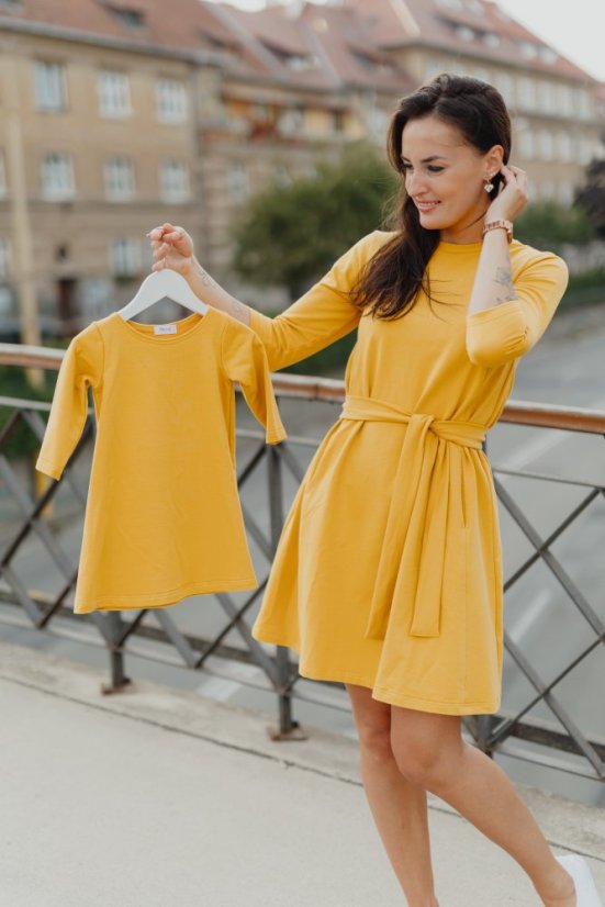 "Luna" Basic Dress - MOM and DAUGHTER - Mango