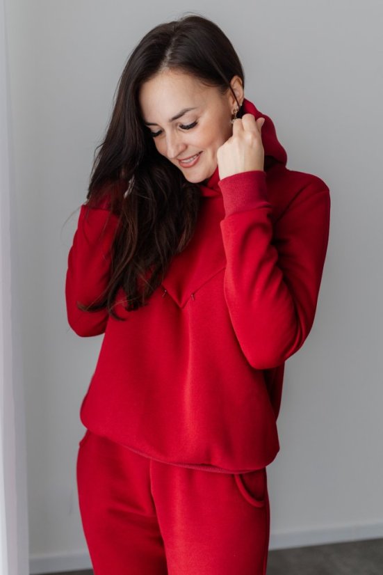 Warm nursing hoodie – different colors - Size: XL/2XL