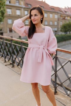 Cotton dress "Maison Waffle" - different colors