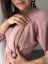 "Boho Breeze" dress MUM AND DAUGHTER - dark old pink - Size: XS/S