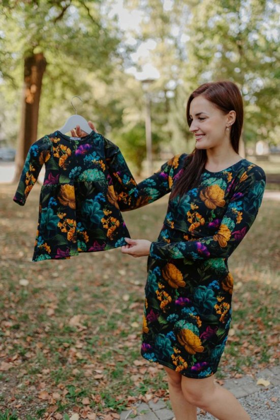 MATCHY nursing dress - melancholy