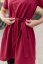 "Luna" Basic Dress - MUM AND DAUGHTER – Burgundy - Size: 3XL/4XL