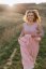Long formal dress - Old pink