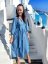 Riflové zavinovací šaty - listy