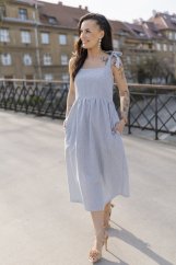 "Aurela" dress - strips