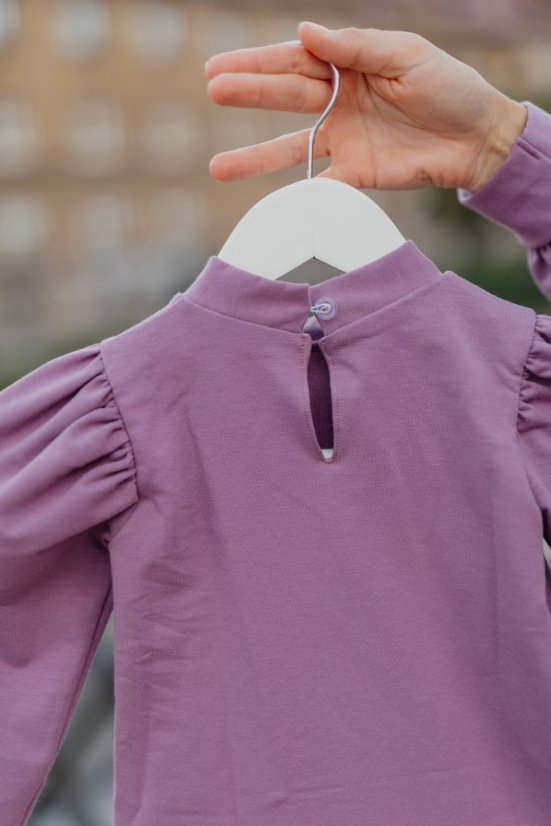 Oversize rovné šaty s roláčkem - MÁMA a DCERA – Různé barvy