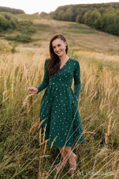 Wrap MIDI dress – hearts