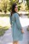 "Boho Breeze" dress - powder mint - Size: XL/2XL