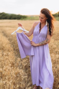 The Aria Muslin Dress - MUM and DAUGHTER - different colors and patterns