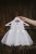 Girls' evening dress Grace - tank top - white