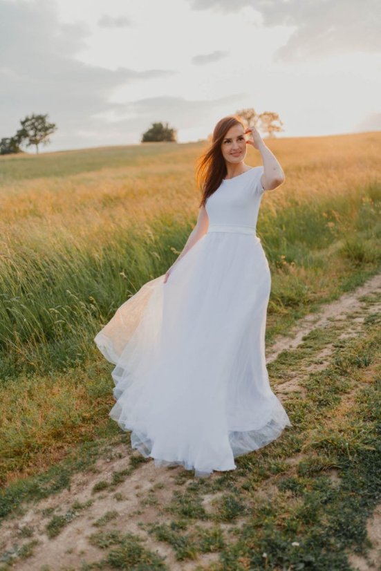 Maternity wedding dress – Tamie