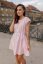 Elegant nursing dress - Pale pink - Size: 3XL/4XL