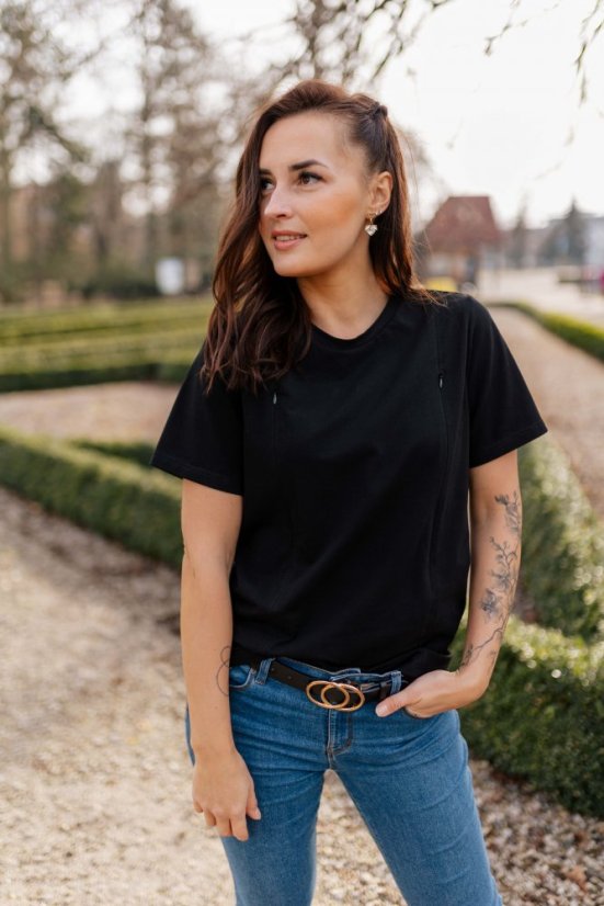 Short Nursing shirt - different colors
