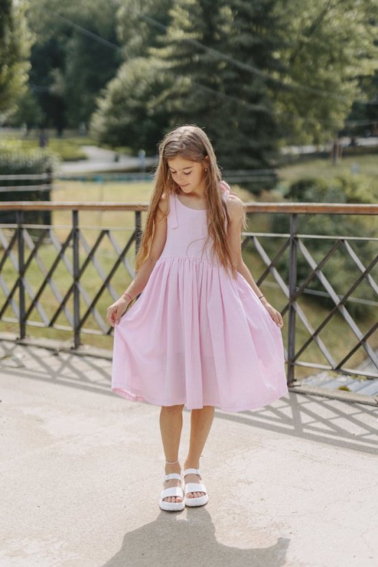 Linen "Aura" dress MUM AND DAUGHTER - different colors - Size: M/L