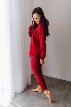 ELARA SET – Asymmetric Sweatshirt & Ribbed Leggings