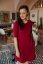 MATCHY Breastfeeding dress - burgundy - Size: Tailor-made, Children's clothing size: 68-74