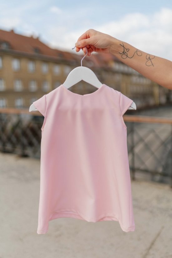 Elegant dress - MOM AND DAUGHTER - Pale pink