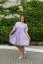 "Boho Breeze" dress - lila - Size: M/L